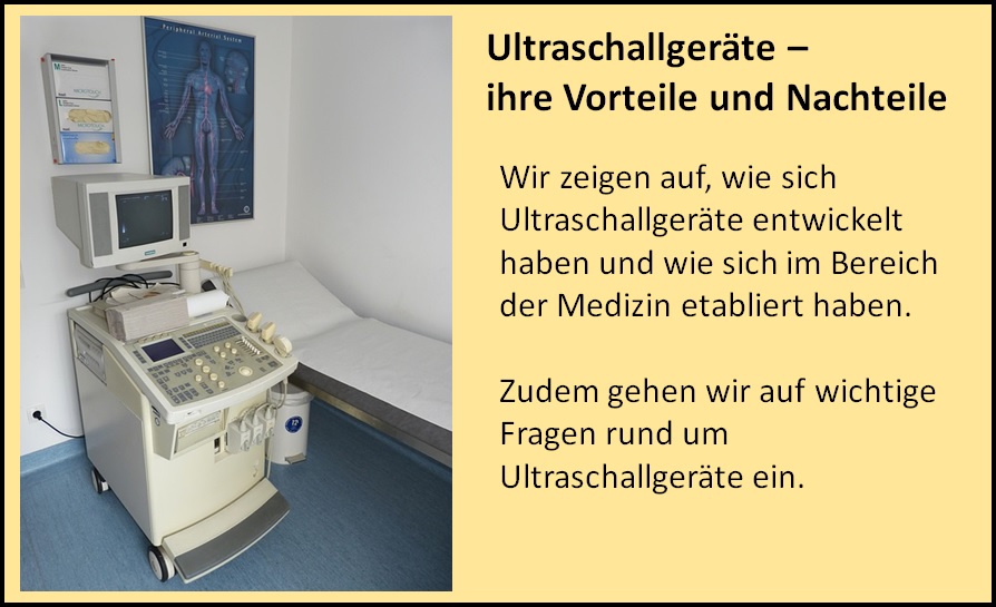 Untersuchung am Ultraschallgerät - was sind die häufigsten Fragen?